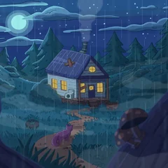 House in the Woods album cover by Purrple Cat