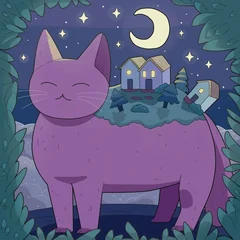 Nostalgia and Moving On album cover by Purrple Cat